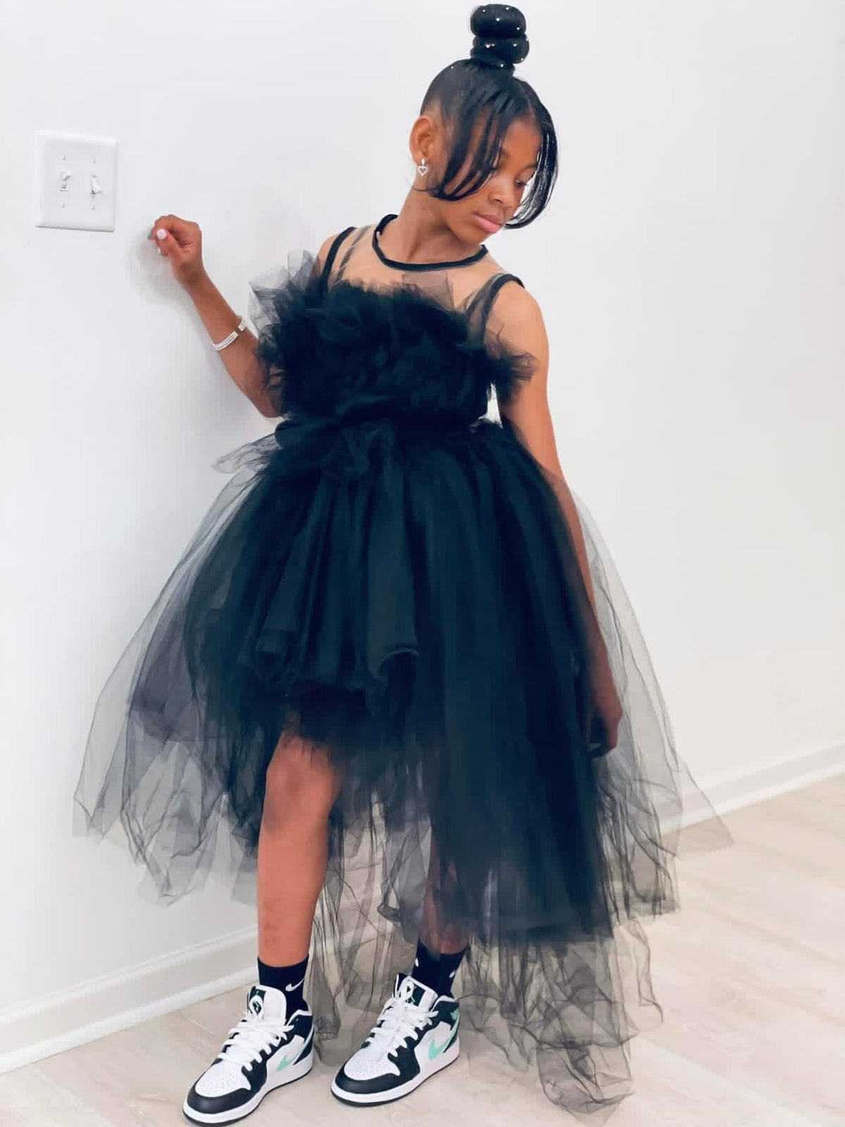 MIDNIGHT TULLE COUTURE DRESS