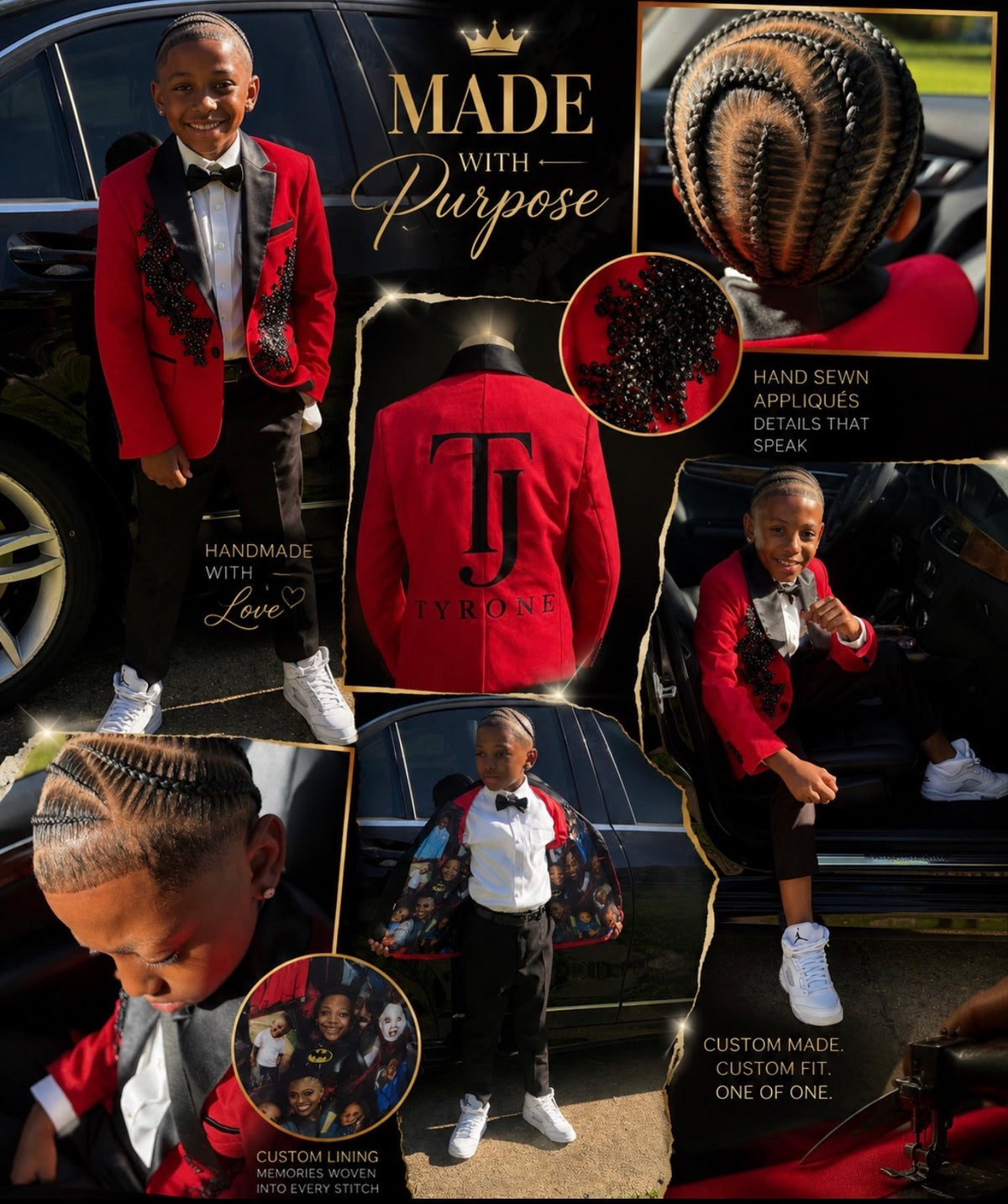 Small Personalized Suit & Tuxedo Design