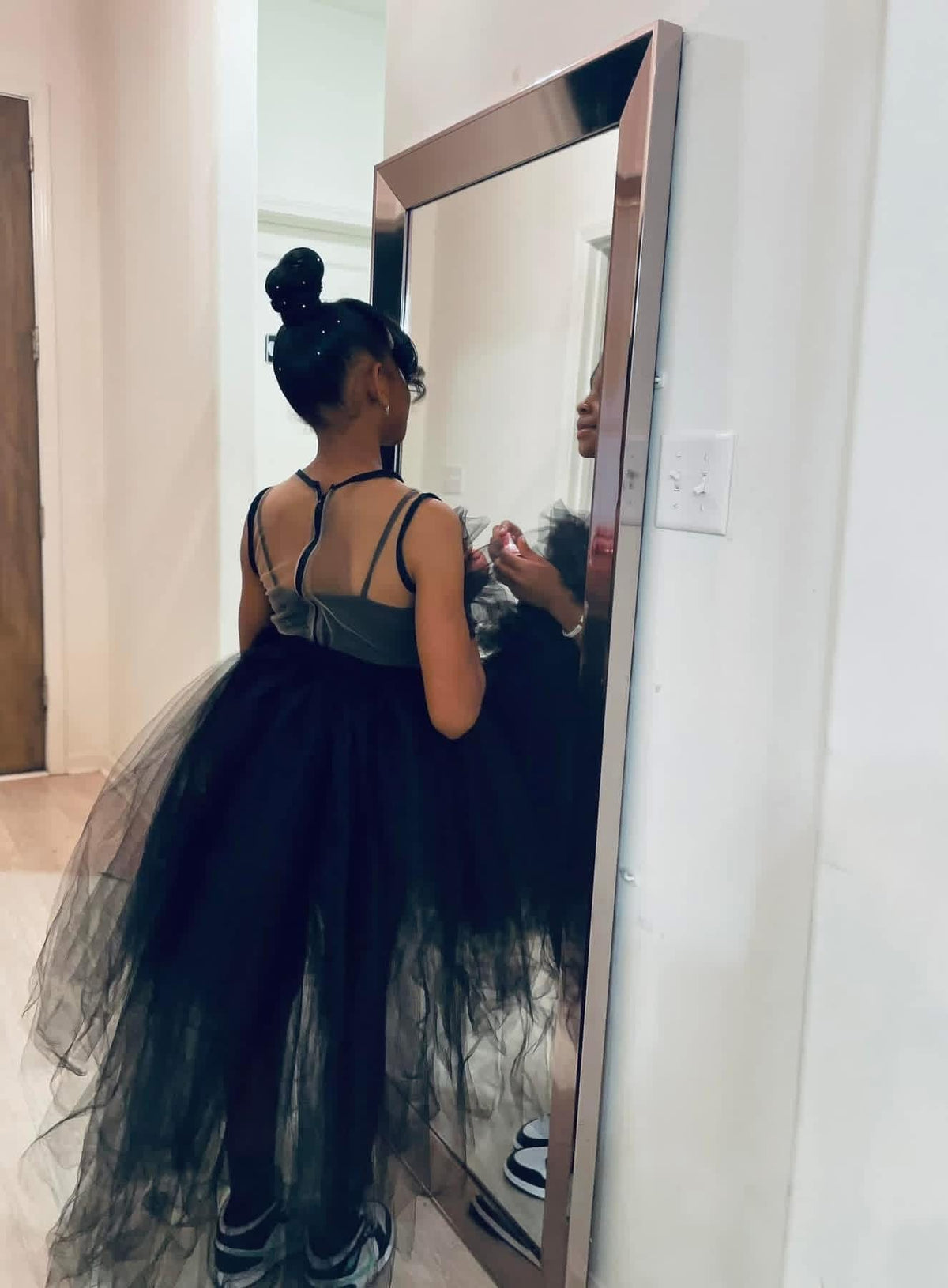 MIDNIGHT TULLE COUTURE DRESS