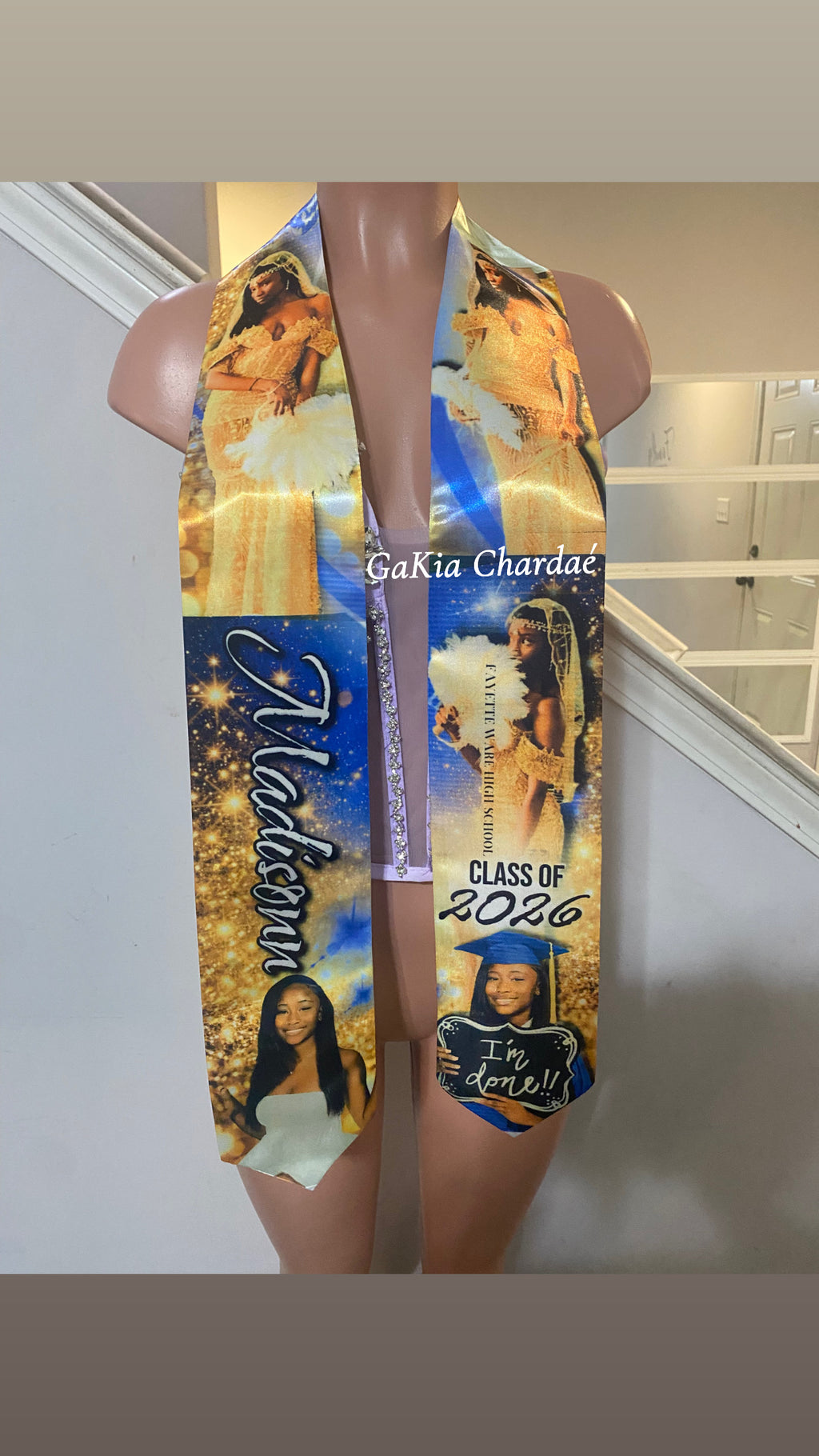 Custom Graduation Stoles