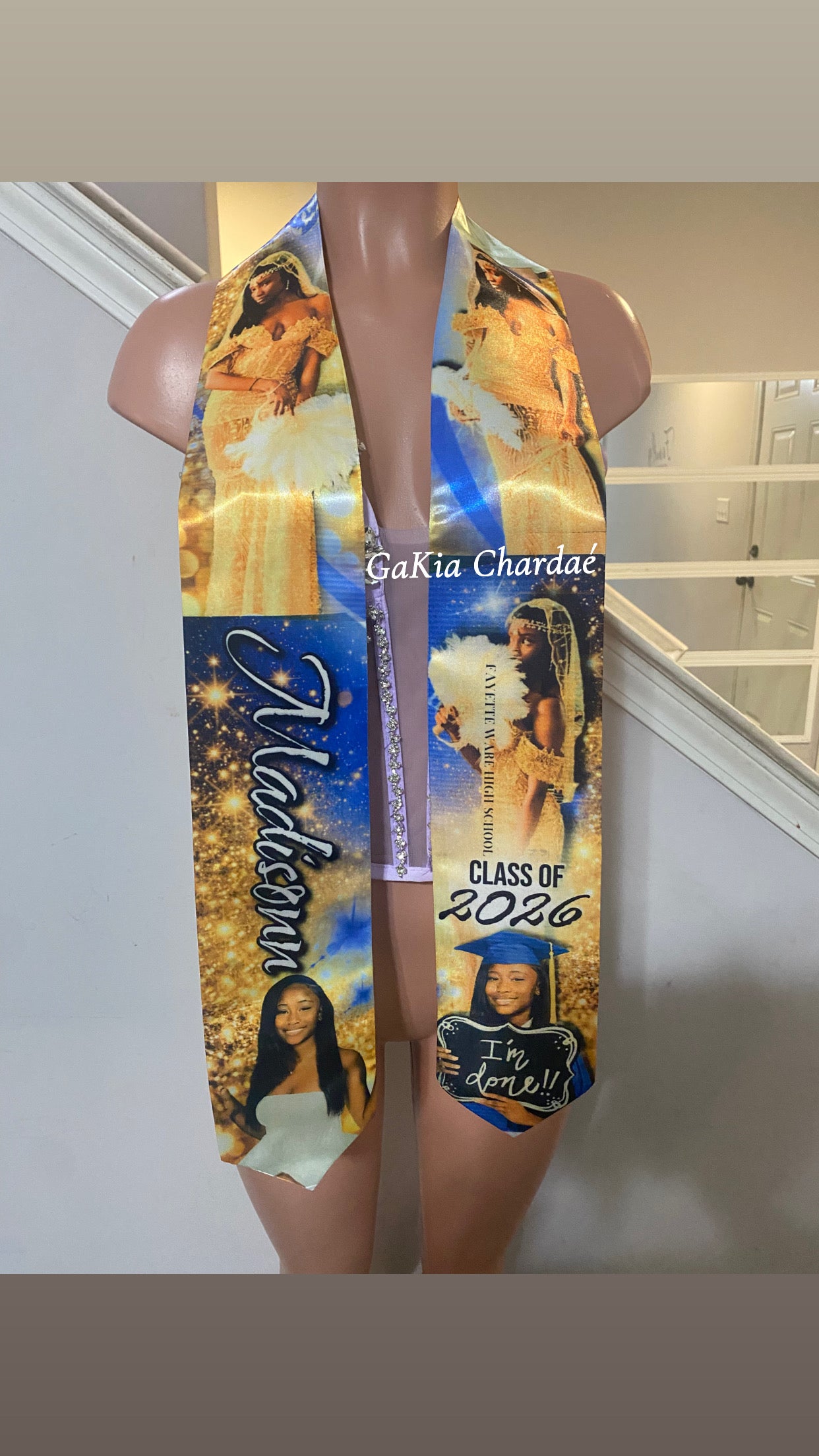 Custom Graduation Stoles