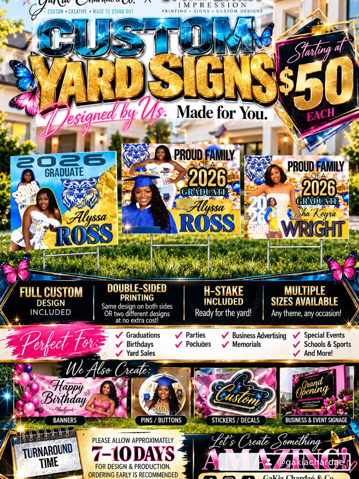 Custom Yard Signs