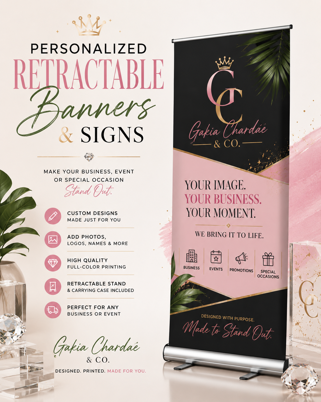 Personalized Retractable Banner