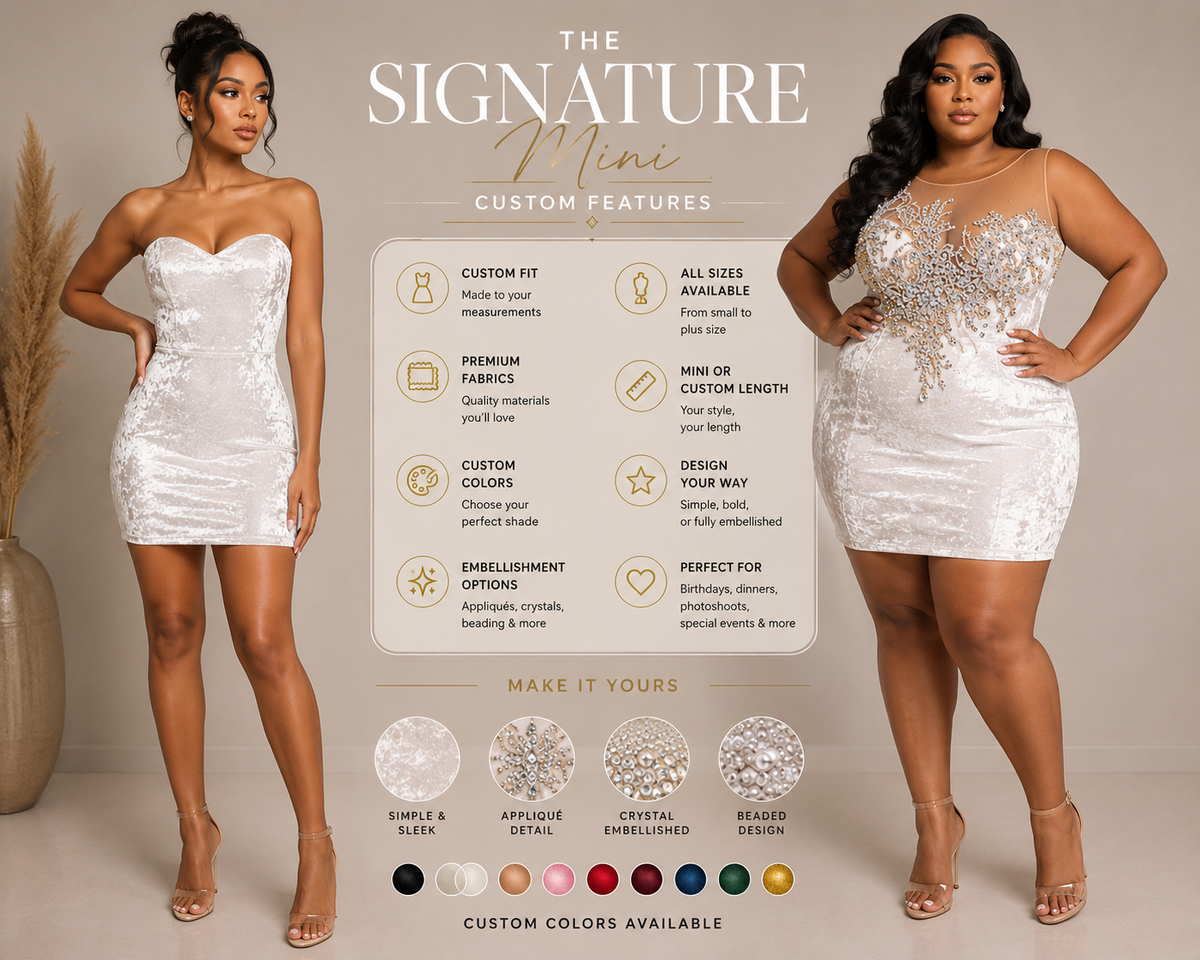 The Signature Minu — Custom Fit Dress